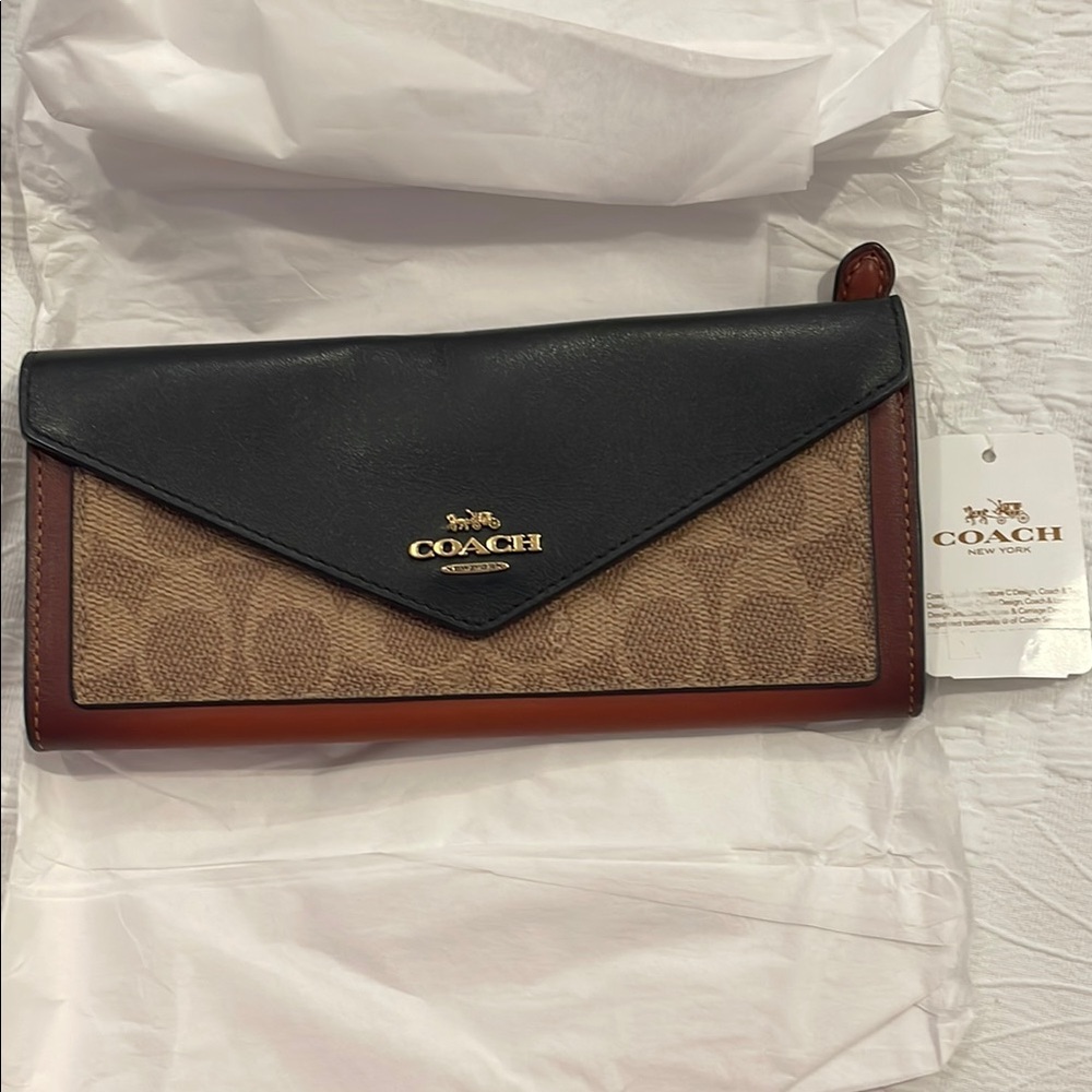 Coach long wallet